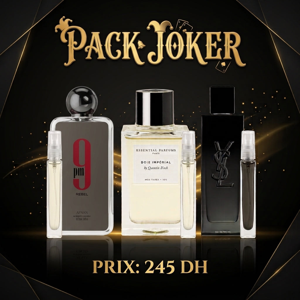 10ML 9PM REBEL + 10ML BOIS IMPERIAL + 10ML MYSLF EDP