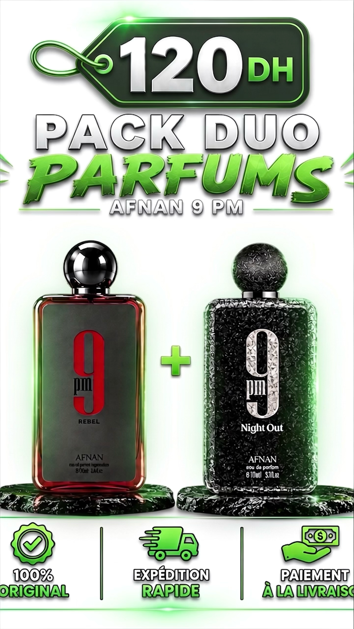 10ML 9PM REBEL + 10ML 9PM NIGHT OUT